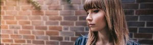 girl thinking about abortion